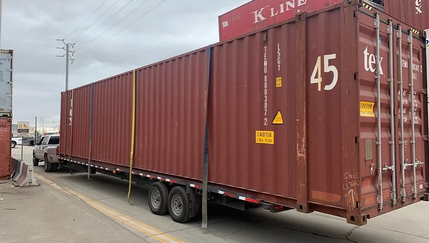45' High Cube Shipping Container - Used